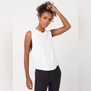 Year of Ours | flow crop muscle tank | S